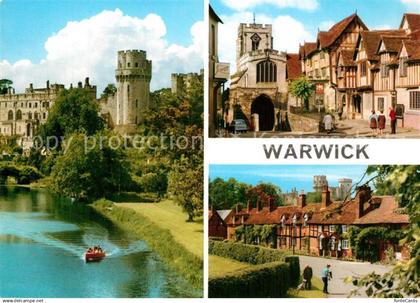Warwick Warwick Castle Church Houses