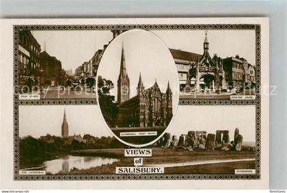 Salisbury Wiltshire Stadtansichten
