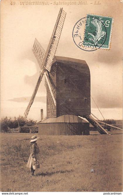 England - WORTHING - Salvington windmill - Publ. Levy L.L. 49