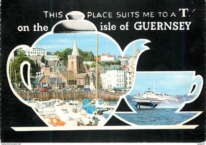 CPM Guernsey Bateau