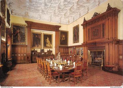 uk34914 dining room glamis castle angus  uk
