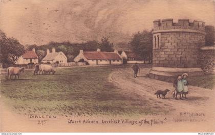 Dirleton Sweet Auburn Loveliest Village Scottish Phillimore Old Postcard