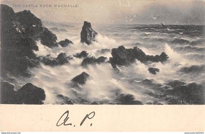 BR93694 the castle rock muchalls   scotland postcard