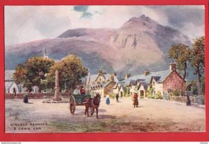 PERTH AND KINROSS      KINLOCH RANNOCK + CRAIG VAR RAPHAEL TUCK SERIES. ART BY H B WIMBUSH