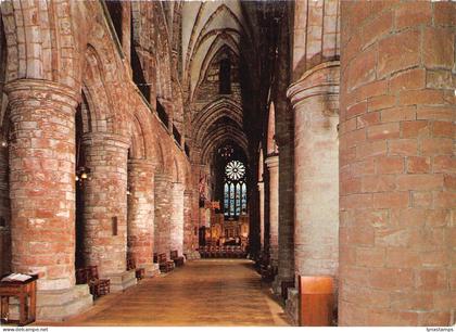 B144 England St Magnus Cathedral Kirkwall Orkney Nave East vintage postcard