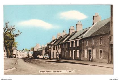 Denholm - Main Street - 1970's used Roxburghshire postcard