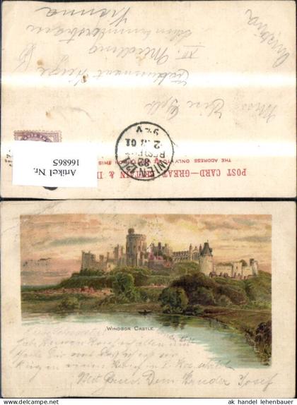 166865,Windsor Windsor Castle Künstler Ak