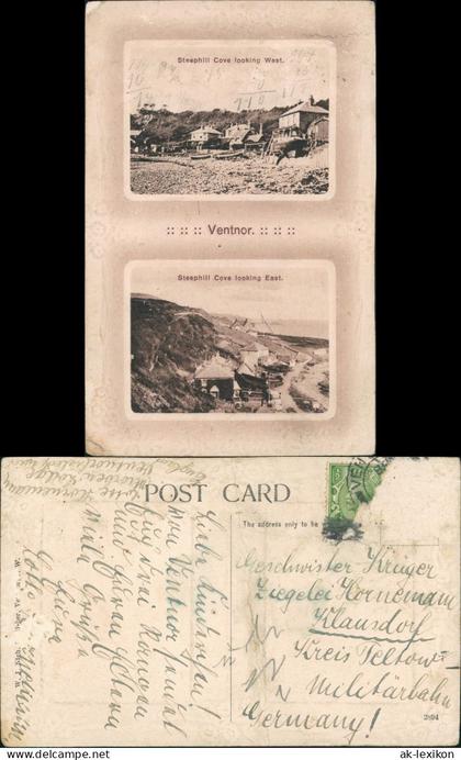 Ventnor (Isle of Wight) Ventnor (Isle of Wight) 2 Bild Steephill 1909