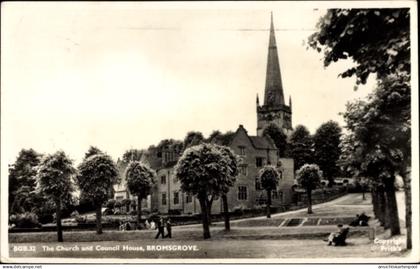 CPA Bromsgrove West Midlands England, The Church and Council House