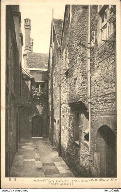 Hampton Court Palace Fish Court