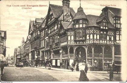 Chester Chester-le-Street Cross and Eastgate Street