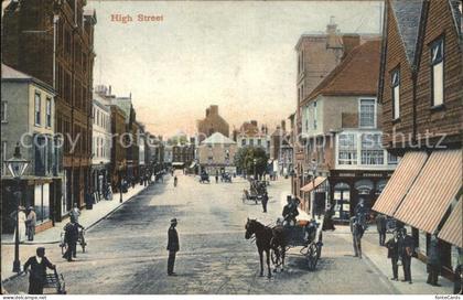 Londonderry Derry High Street Pferdekutschen