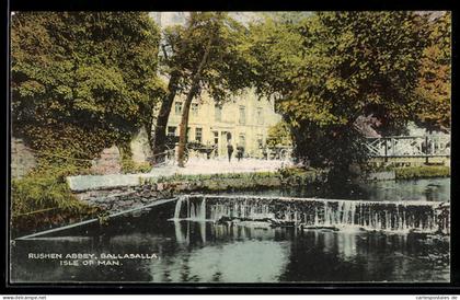 Pc Isle of Man, Ballasalla, Rushen Abbey, British Empire Exhibition