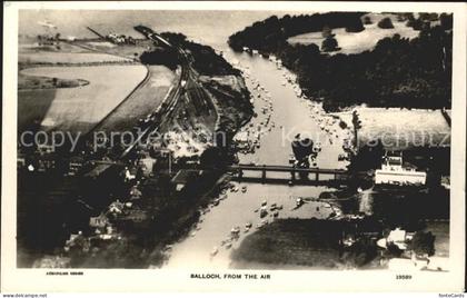 Balloch West Dunbartonshire Aerial view