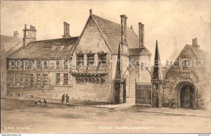 Canongate Moray House Knox Series Kuenstlerkarte