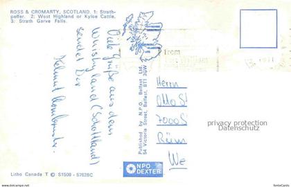 Ross Cromarty Strathpeffer West Highland Strath Garve Falls