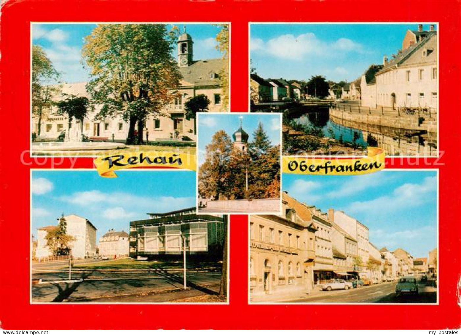 Rehau Oberfranken Teilansichten