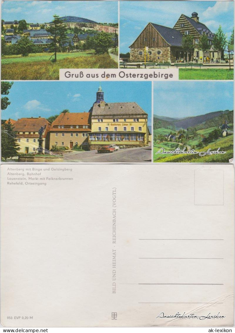 Rehefeld-Altenberg (Erzgebirge)  Altenberg, Lauenstein, Rehefeld 1976