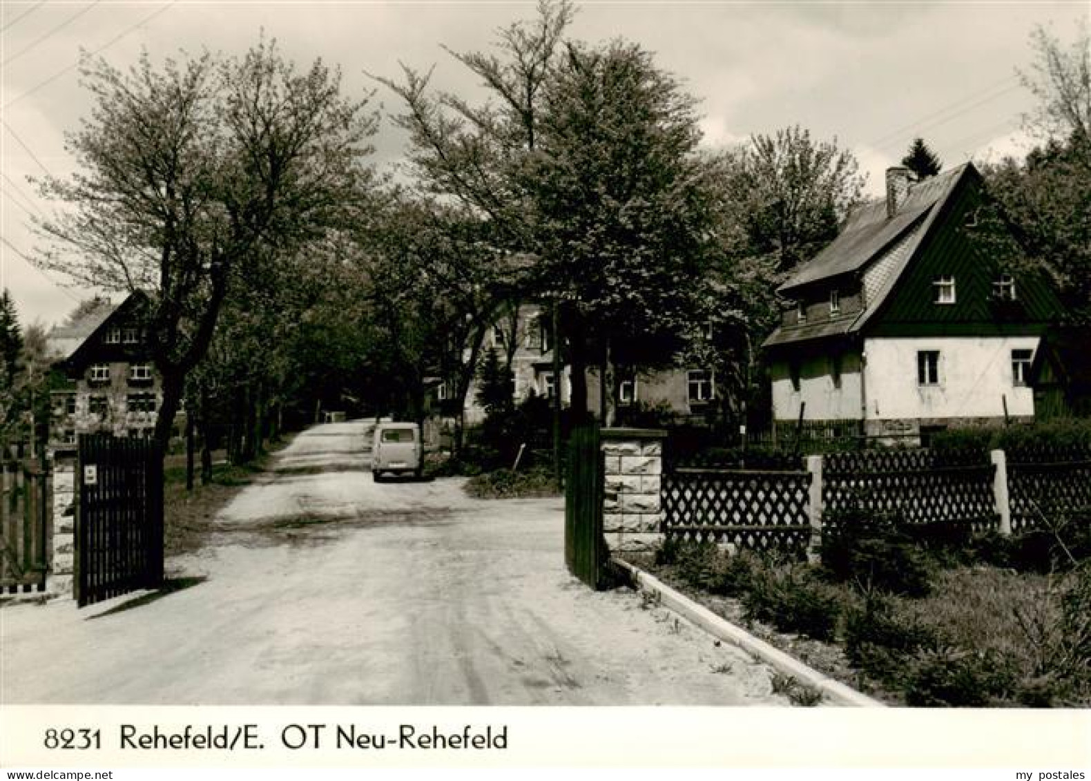 Rehefeld-Zaunhaus Altenberg OT Neu-Rehefeld Ortspartie