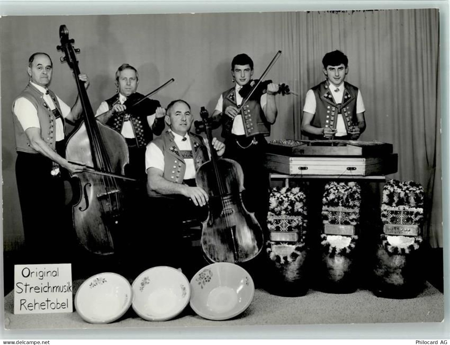 Rehetobel Streichermusik Rehetobel Musikanten Kuhglocken Tracht Schweiz... - 11051894