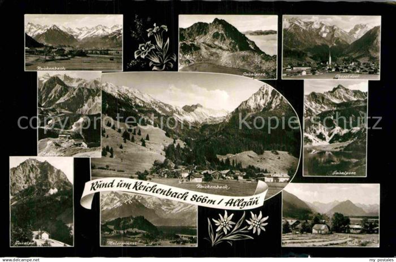 Reichenbach Oberstdorf Geisalpsee Oberstdorf Nebelhorn Malerwinkel Ruebi