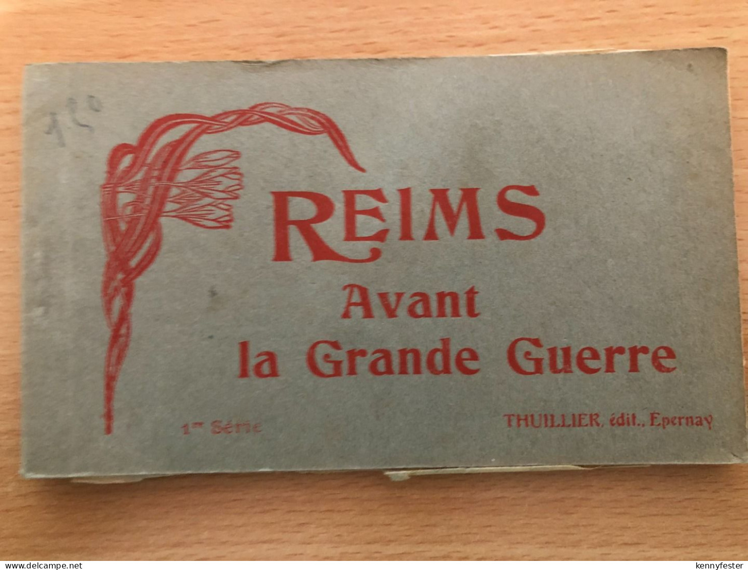 Reims - Reims avant les Ruines - Booklet 12 CPA