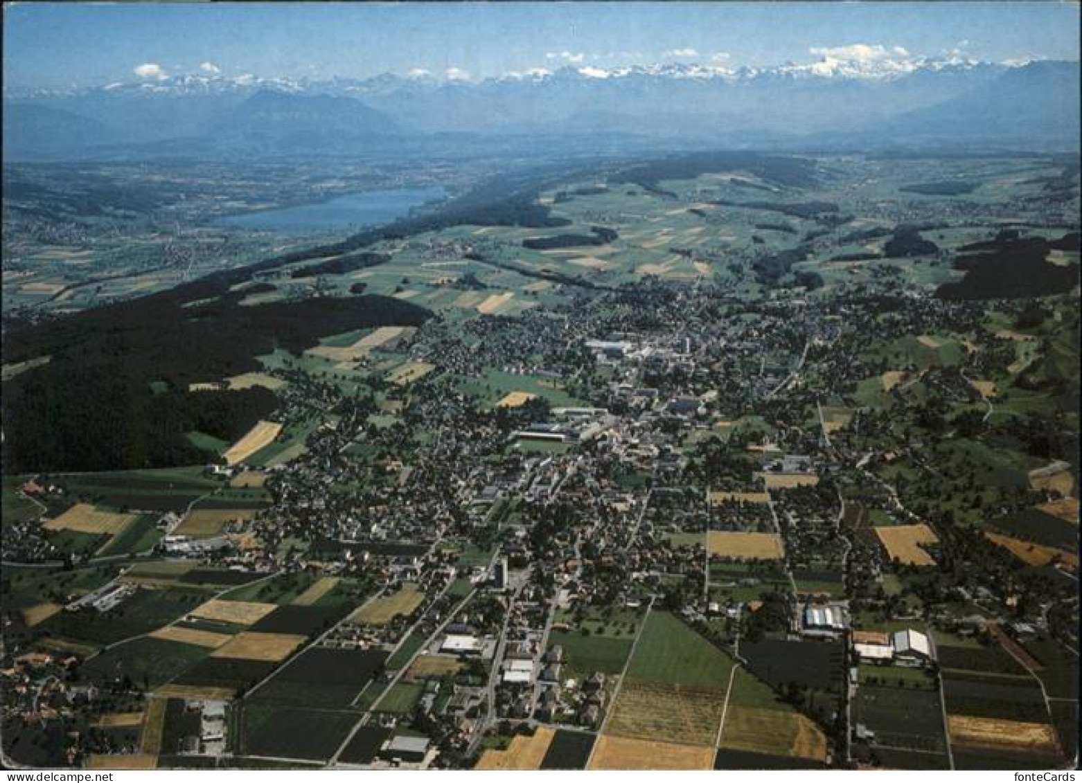 Reinach AG Fliegeraufnahme