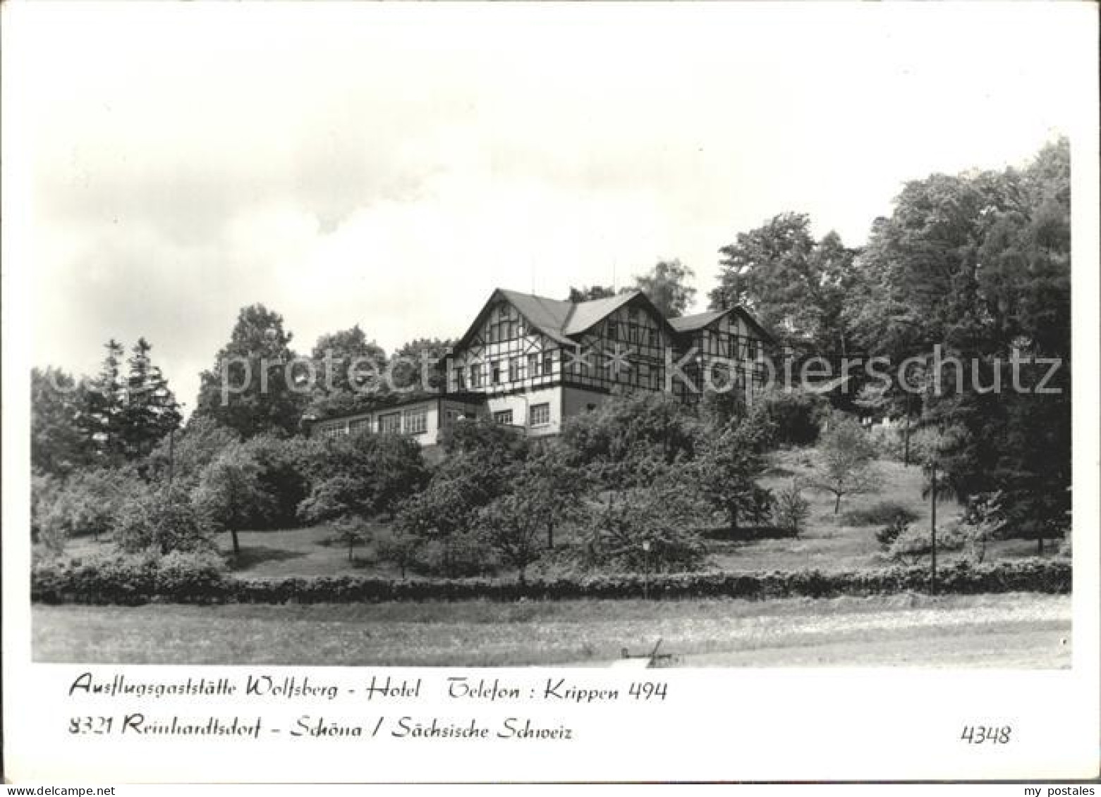 Reinhardtsdorf-Schoena Ausflugsgaststaette Wolfsberg