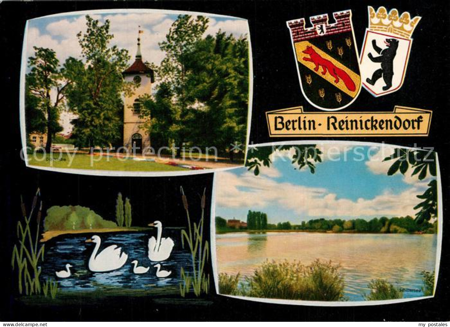 Reinickendorf Dorfkirche Schwanenteich Schaefersee