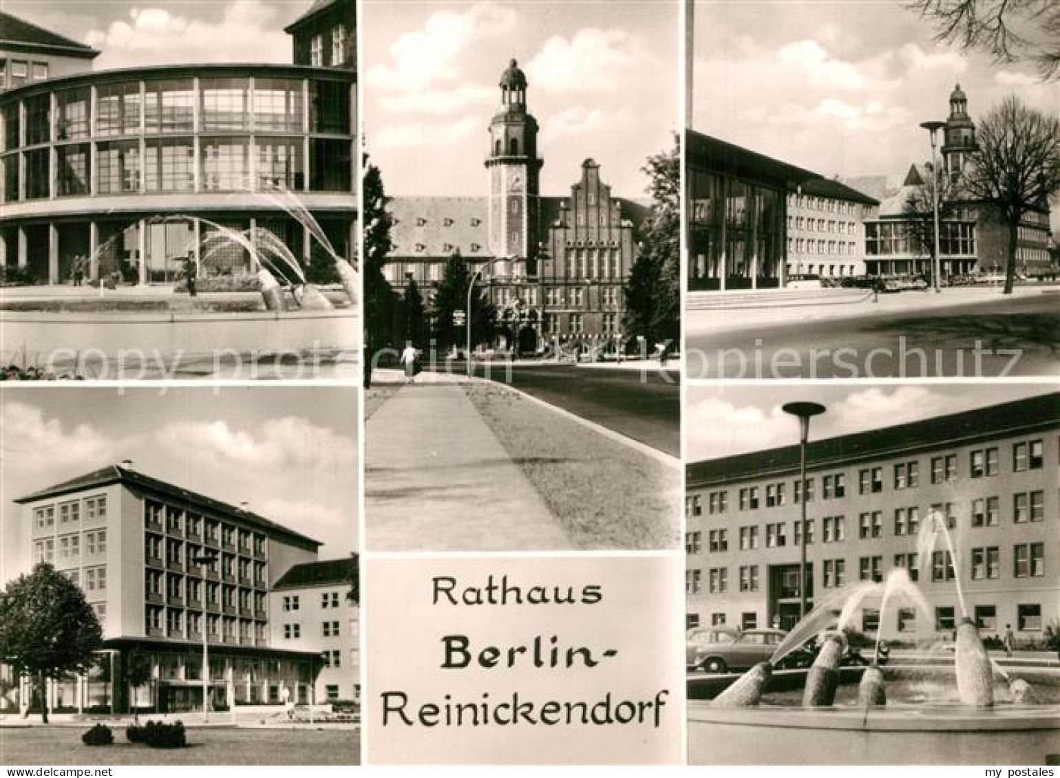 Reinickendorf Rathaus Springbrunnen