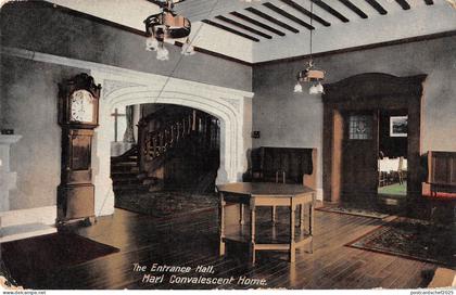 uk25887 entrance hall marl convalescent home wales uk