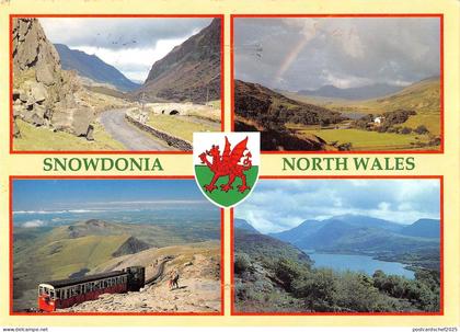 B100783 snowdonia north wales train railway  uk