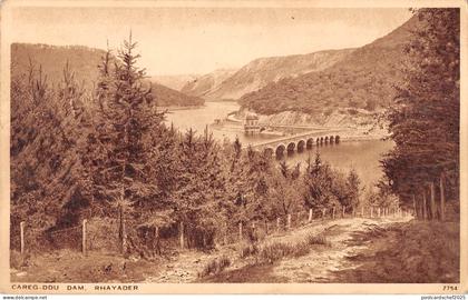 uk13914 careg ddu dam rhayader wales uk