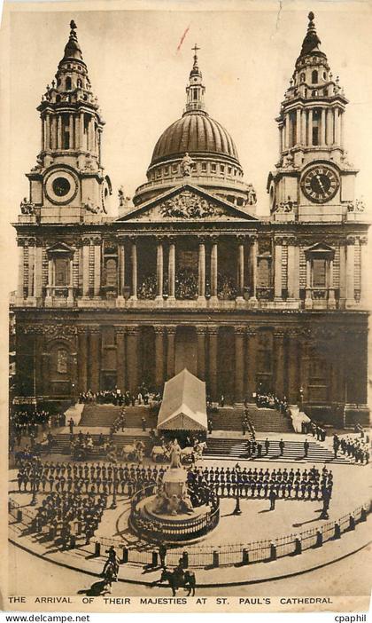 CPA the Arrival of their Majesties at St Paul's Cathedral