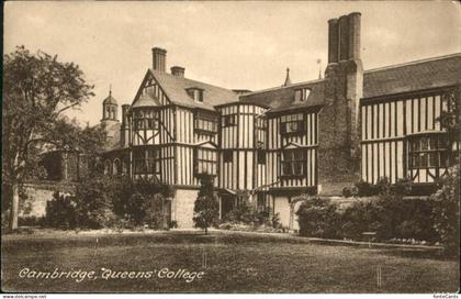 Cambridge Cambridgeshire Queens College