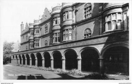 uk39351 sidney sussex college cambridge  real photo uk lot 21 uk
