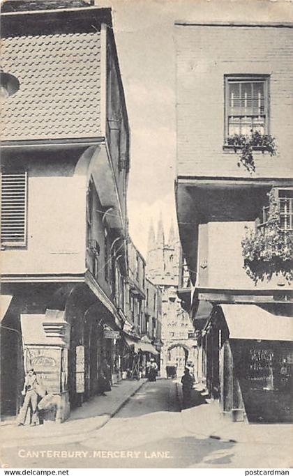 England - CANTERBURY Mercery Lane