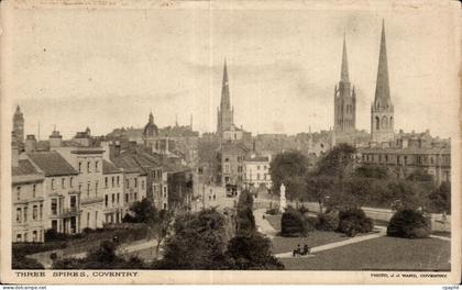 CPA Three Spires Coventry