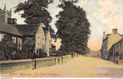 uk32003 plague cottages eyam derbyshire uk