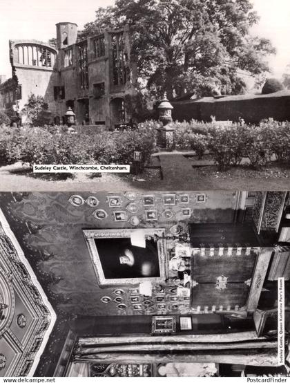 Sudeley Castle Gloucs Queen Katherine Parr's Room 2x RPC Postcard s