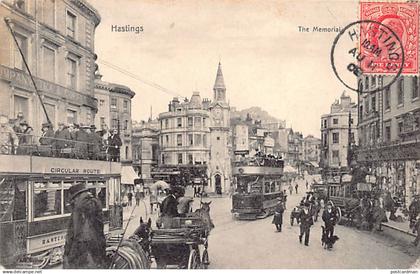 England - HASTINGS - The Memorial - Tram
