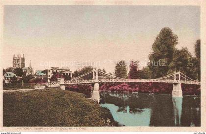 Hereford  Herefordshire UK Victoria Suspension Bridge