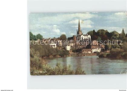 Ross-on-Wye Herefordshire, County of Teilansicht Kirche