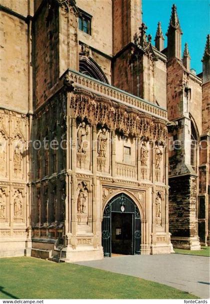 Canterbury Kent Canterbury Cathedral The south porch