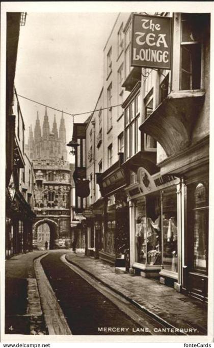 Canterbury Kent Mercery Lane