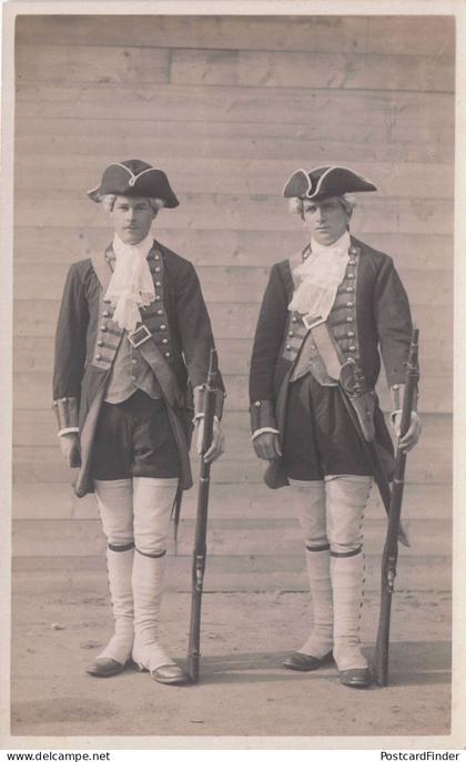 Barrow In Furness Pageant Antique Military Costume Lancs Postcard