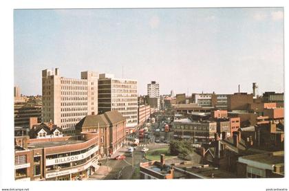 Leicester - Charles Street - c1970's postcard