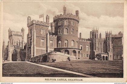 uk3905 belvoir castle grantham leicestershire real photo uk