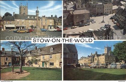 Stow Platze mit Steele Schloss Teilansicht