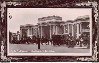 England - LONDON - Hyde Park Corner - Entrance Gate